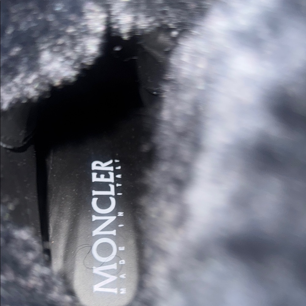Montclair  Black Fur-Lined Lace-Up Boots - Picture 14 of 17